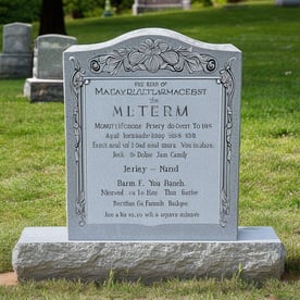 Family Headstone